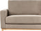SIGGARD - Driezitsbank - Taupe - Polyester