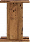 vidaXL - Speakerstandaards - 2 - st - 30x30x40 - cm - bewerkt - hout - oud - houtkleurig