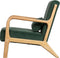 WOOOD Mark Fauteuil - Velvet - Flesgroen - 75x67x82