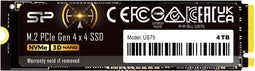 Silicon Power US75 - SSD M.2 4TB - PCIe Gen 4x4 tot 7000MB/s - PS5 compatibel
