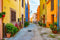 Customize it - Tuinschilderij old town 70x50cm