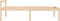 vidaXL - Seniorenbed - massief - grenenhout - wit - 75x190 - cm - Small - Single
