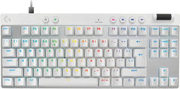 Logitech G Pro X TKL Rapid - Bedraad Gaming Toetsenbord - Magnetische schakelaars LIGHTSYNC RGB - Wit
