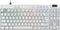 Logitech G Pro X TKL Rapid - Bedraad Gaming Toetsenbord - Magnetische schakelaars LIGHTSYNC RGB - Wit