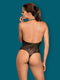 Obsessive Teddie Body - Erotische Body - One Size - Zwart
