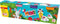 Eberhard Faber kinderklei - 4x in beker - 140 gram - oranje-roze-groen-paars - EF-572510