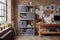 Feel Furniture - Schroefloos Opslagrek - 5 lagen - 175 kg draagkracht - met 4 grijze boxen - Zilver