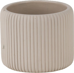 Cosy & Trendy Bloempot Vertical Lines Rozig Small