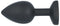 VIRGITE - ESSENTIALS - SET PLUG X3 E14 SILICONE BLACK-RUBY HEART