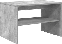 vidaXL - Tv-meubel - 60x40x40 - cm - bewerkt - hout - betongrijs