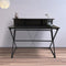 Bureau tafel computer laptop Stoer - industrieel moderne stijl - 110 cm breed - zwart