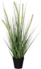 Mica Decorations Dogtail Gras - Kunstplant - Hoogwaardige afwerking - Groen