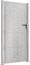 vidaXL - Poort - 105x205 - cm - vierkant - cortenstaal