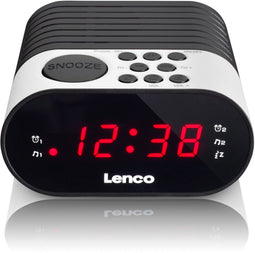 Lenco CR-07 - Wekker - FM-radio met sleeptimer en LED-display