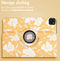 imoshion Tablet Hoes - Geschikt voor iPad Pro 11 (2022) / Pro 11 (2021) / Pro 11 (2020) / Pro 11 (2018) - 360° Draaibare Design Bookcase 2.0 - Yellow Flowers