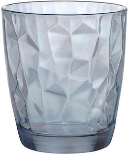 Bormioli Rocco Diamond waterglas - 39 cl - Blauw - Set-6