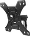 One For All WM4451 - TV Steun - Muurbeugel - Draaggewicht 50kg - Zwart