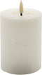 led kaars ivoor wit 10x7,5cm