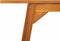 vidaXL Tuintafel 110x56x75 cm massief acaciahout