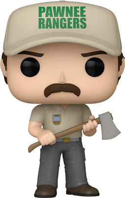 Funko Pop! Ron Swanson - Vinylfiguur - 10,2 cm (Pawnee Rangers)