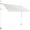 Coast Uitbreidbare luifel - Zonnescherm met handmatige crankhoogte - Verstelbaar 250 x 120 cm - Beige