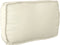 vidaXL - Kussen - voor - Rugsteun - Crème - 70x40x12 - cm - Oxford - Stof
