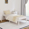 vidaXL - Seniorenbed - massief - grenenhout - wit - 75x190 - cm - Small - Single