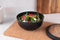Amuse Tylla Charcoal Life Bowl - 700ml - Lunchbox - Perfect Afsluitbare Verhouddoos - Saladebox voor onderweg - Zwart