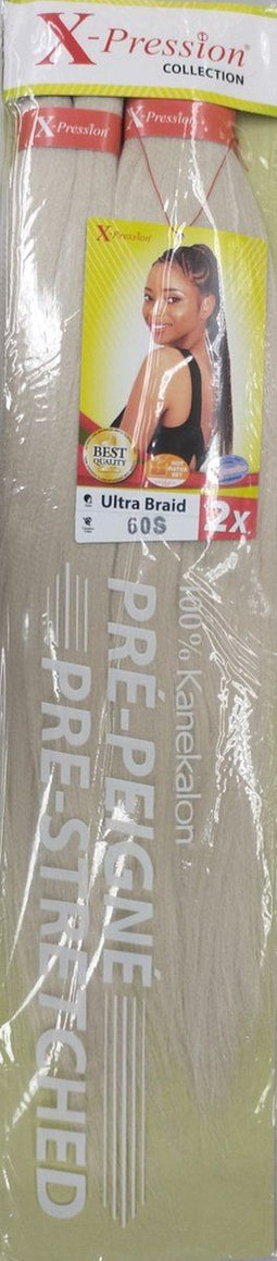 Haarextensies Pre-Peigne X-Pression Nº 60S (1X2)