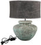 PTMD Cliff Staande Lamp Voetstuk - 29 x 29 x 22 cm - Keramiek - Grijs