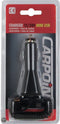 Carpoint Laadsnoer - mini USB - 12-24V - Zwart
