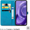iMoshion Hoesje Geschikt voor Motorola Edge 30 Neo Hoesje Met Pasjeshouder - iMoshion Mandala Bookcase - Turquoise
