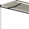 vidaXL - Luifel - handmatig - uittrekbaar - 350x250 - cm - crèmekleurig