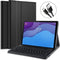 Lunso - Afneembare Keyboard Hoes - Geschikt voor Lenovo Tab M10 HD Gen 2 (2e Generatie) - Zwart