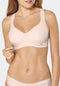 sloggi ZERO Feel - Dames Bralette - Gewelfde V-hals met push-upeffect - Angora - Maat L