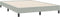 vidaXL - Bedframe - zonder - matras - 140x220 - cm - fluweel - lichtgrijs