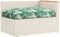 vidaXL - Palletkussen - voor - Zitplaats - met - Bladerenpatroon - 120x80x12 - cm - Oxford - Stof