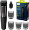 Philips Multigroom Series 3000 MG3711/15 - Baardtrimmer - Zelfslijpende Messen - 60 min Batterij - Waterbestendig