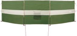 vidaXL - Windscherm - camping - waterdicht - 490x123 - cm - groen