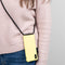 iMoshion Hoesje Geschikt voor iPhone 6s / 6 Hoesje Met Koord - iMoshion Color Backcover met koord - Geel