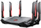 MSI RadiX AXE6600 - Router - Wi-Fi 6E Tri-Band - Zwart/Rood