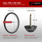 Paar Road Hybrid Fiets Butyl Binnenband Buizen 700 x 32 35 38 c 48mm Presta Valve