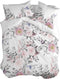 Noorse hoes HappyFriday Delicate bouquet Multicolour 260 x 240 cm
