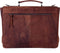 DSTRCT Wall Street A4 Laptoptas - 15,4 inch - 100% Echt Nappa Leer - Bruin