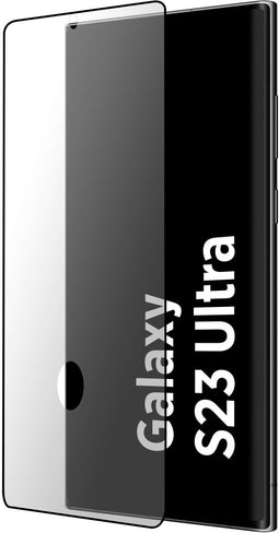 Mobiparts Galaxy S23 Ultra - Curved Glass Screen Protector - 9H krasbestendig - Ultra Smooth Touch