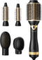VAIVE Föhnborstel - Airstyler - 5 opzetstukken - Zwart/goud
