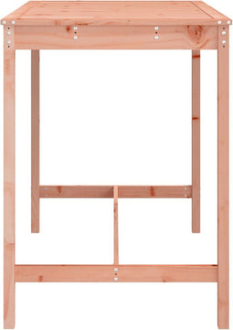 vidaXL Tuintafel 121x82,5x110 cm massief douglashout