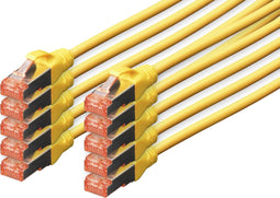 Digitus Professional netwerkkabel 0,25 m Cat6 S/FTP (S-STP) Geel