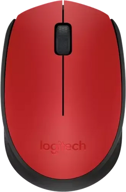 Logitech M171 - Draadloze Muis - 10 meter bereik - Rood
