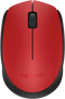 Logitech M171 - Draadloze Muis - 10 meter bereik - Rood